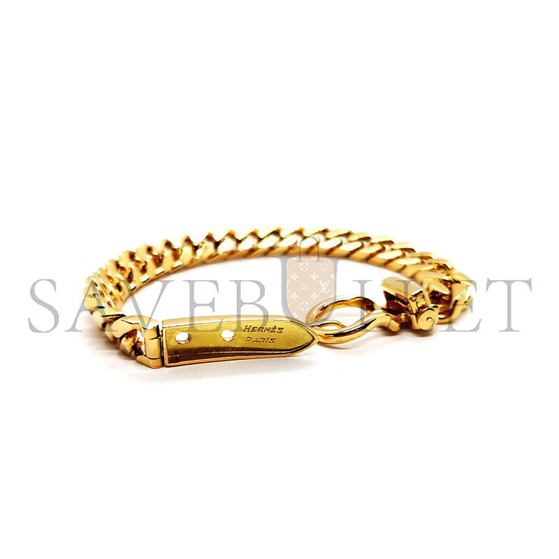 HERMÈS BELT BRACELET YELLOW GOLD 